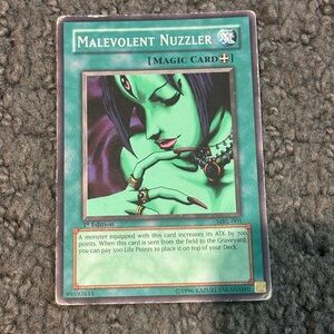 Yu-Gi-Oh Malevolent Nuzzler MRL-005